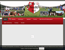 Tablet Screenshot of fortuna-britz.de